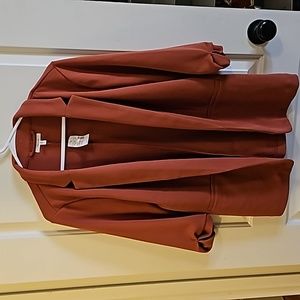 Maurices rust blazer size large new with tags